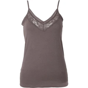 1134 Dantelli Ip Askılı Atlet Vizon Xl