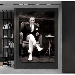 Emya Home Mustafa Kemal Atatürk Kanvas Tablo