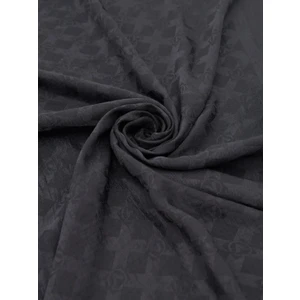 Valentino Orlandi Alia Serisi Monogram Desen Şal - Siyah