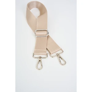 Mute Bag Bej Ayarlanabilir Çanta Sapı Kırmızı (Polyester) 110 cm G:4 cm