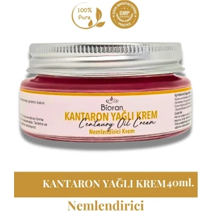 Kantaron Yağlı Yoğun Bakım Kremi 40 ml. %100 Doğal