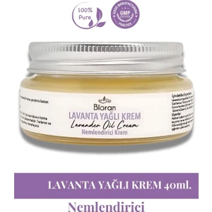 Lavanta Yağlı Yoğun Bakım Kremi 40 Ml.%100 Doğal  Sivilce Karşıtı Nemlendirici
