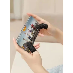 Siyah Fiber  Pubg Oyun Parmak Eldiveni (2 Adet Parmaklık)