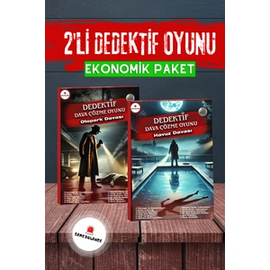 2'li Dava Paketi Cinayet Çözme, Dedektiflik Oyunu Dava Çözme Oyunu - Otopark ve Havuz Davası