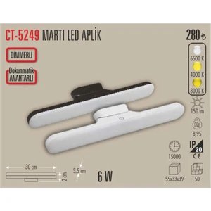 Ahkem Cata 5249 Martı LED Aplik 10 Adet