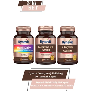 Multi-Daily 30 Kapsül & L-Carnitine & Guarana & Coenzyme Q-10 100 Mg