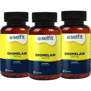 Bromelain 500 Mg 60 Kapsül x 3 Adet