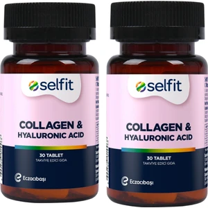 Collagen & Hyaluronic Acid 30 Tablet x 2 Adet