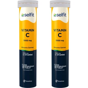 Vitamin C 1000 Mg 20 Efervesan Tablet x 2 Adet