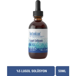 %5 Lugol Solüsyon 50ML Iyot Çözeltisi – Yüksek Kalite & Saf Içerik