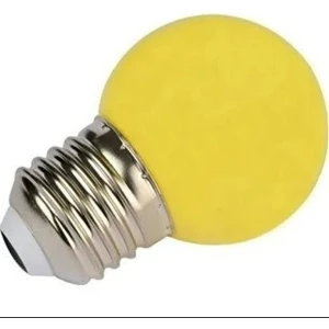 Sarı 1W Ledli Gece Lambası E-27 Duylu