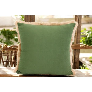 Mofhomecollection Saçaklı Kırlent Kılıfı