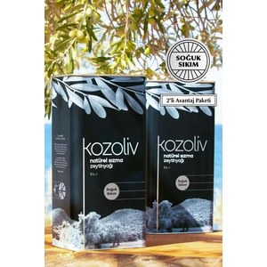 Soğuk Sıkım Naturel Sızma Zeytinyağı 2'li 5 Lt Teneke Kutu