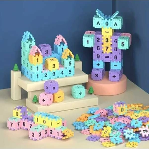 Do Toys Smarty Akıllı Sayılar 100 Parça Rakamlı Eğitici Yapı Taşları Oyuncak Plus Blockland