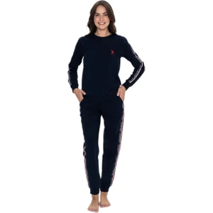 U.S. Polo Assn. Kadın Lacivert Pijama Takım 20113