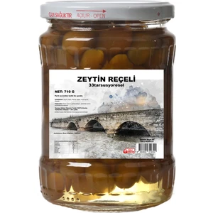 33 Tarsus Yöresel Ev Yapımı Zeytin Reçeli 710 G