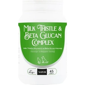 Milk Thistle & Beta - Glucan Complex Destekleyici 45 Tablet