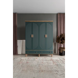 Soho 4 Kapaklı Çekmeceli Mdf Gardırop