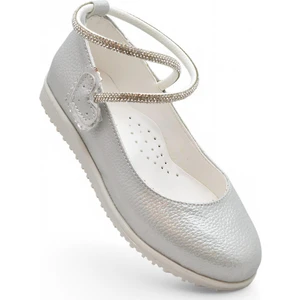 2025 Rahat Taban Cırtlı Kız Çocuk Babet Ayakkabı Düğün Abiye Nişan Ev Babeti