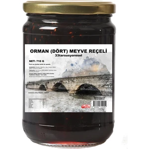 33tarsusyoresel Ev Yapımı Orman Meyveleri (Dört Mevsim) Reçeli 710 G