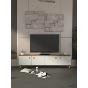 Bohem 180  cm  Beyaz Tv Ünitesi
