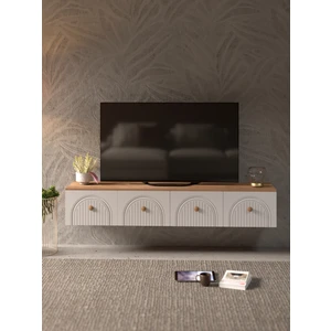 Bohem 180  cm  4 Kapaklı Duvar Tv Ünitesi  Mdf Kapak