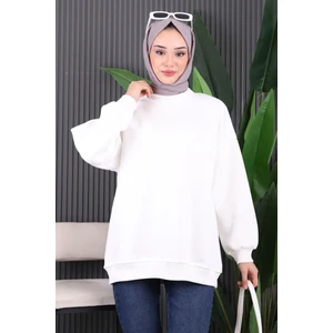 İmaj Butik Ekru Şardonlu Üç Iplik Sweat