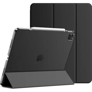 Apple iPad Air 13 M2 (2024) Yatay Standlı Uyku Modlu Basic Arkası Sert Smart Kılıf A2898 A2899