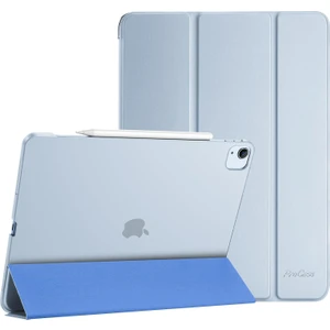 Apple iPad Pro 13 M4 (2024) Yatay Standlı Uyku Modlu Basic Arkası Sert Smart Kılıf A2925 A2926