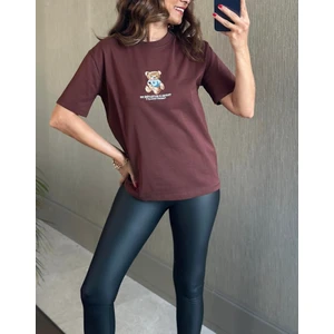 Teddy Nakışlı T Shirt