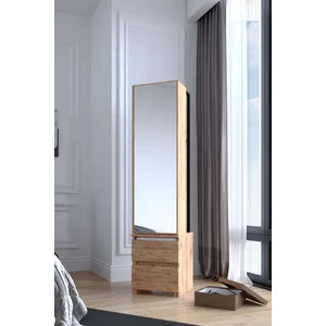 Shiny,  Aynalı, Çekmeceli, Takı ve Aksesuar Dolabı, Çok Amaçlı Dolap, Makyaj Masası