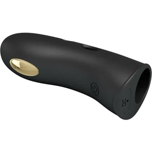 Lilitushop USB Şarjlı 7 Titreşim & Elektro Şoklu Klitoris Uyarıcılı Titreşimli Parmak Vibratörü