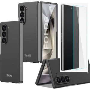 Samsung Galaxy Z Fold 6 Kılıf Zore Sert Kıpta Kapak + Nano Ekran Koruyucu