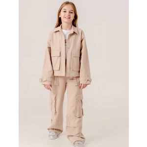 Kız Çocuk Kol Bantlı Ceket 1905