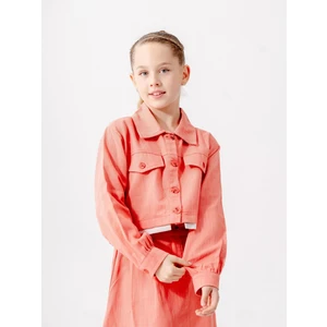 Kız Çocuk Etek Garnili Ceket 1547