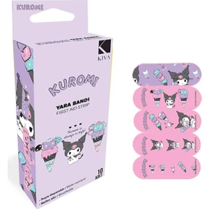 Kiva Kozmetik Kuromi Yara Bandı 10 Adet Disney