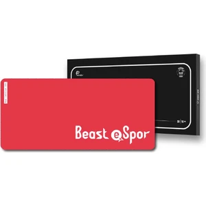 Beast eSpor Headshot Serisi Cam Mouse Pad Xxl [red Edition] Espor Mouse Pad