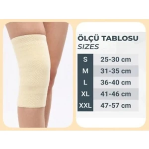 Prolife P&L Medikal Yün Dizlik Sıcak Tutan Dizlik L Beden