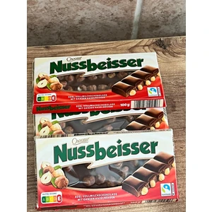 Nussbeisser Fındıklı Çikolata 3X100 gr
