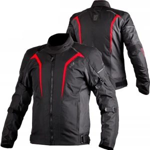 Ls2 Sepang Siyah-Gri-Kırmızı Motosiklet Montu 4 Mevsim