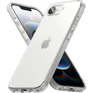 M.tk moveteck Apple iPhone 16E Kılıf Kamera Çıkıntılı Korumalı Renksiz Yumuşak Şeffaf Silikon Kapak