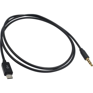 Micro USB Stereo Kablo Micro USB Aux Kablo 50 cm Ses Kartı Kablosu