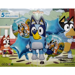 Bluey 5li Folyo Balon Seti