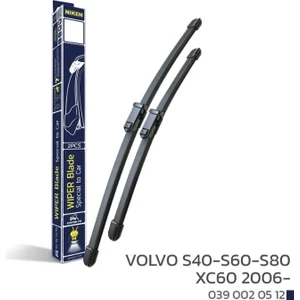 Volvo S40 2005-2016 / S60 20011-2017 / S80 2016- / XC60 2006 - Araca Özel Silecek