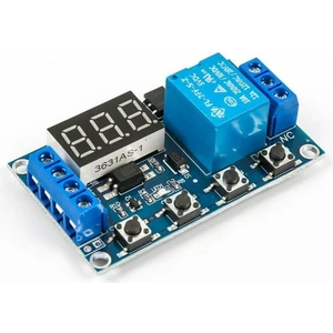 Zaman Ayarlı Geciktirmeli Röle Kartı Led Ekran 6-30v Micro Usb Girişli