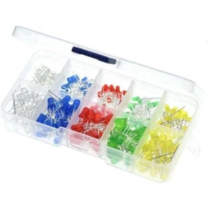 3mm ve 5mm Kutulu Led Seti - 200 Adet