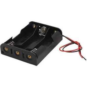 18650 Pil Yuvası 3’lü Battery Holder 3s Kablolu