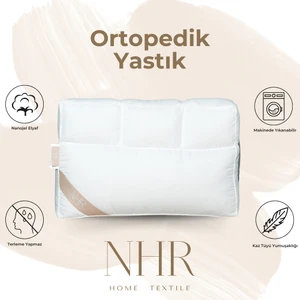 NHR HOME Medikal, Ortopedik Baş Ve Boyun Destekli Uyku Yastığı 40x60 12