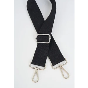 Mute Bag Midnight Siyah Pamuk Ayarlanabilir Çanta Sapı (Pamuk) 110 cm G:4 cm