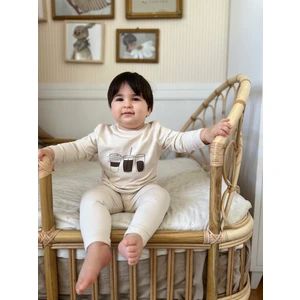 Per Amore Peramore Kahve Baskılı Unisex Alt Üsttakım